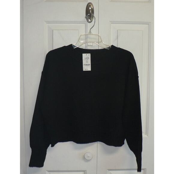 And Now This Women's Trendy High-Low Crewneck Seam Sweater in Black XSmall $45 - Picture 1 of 3